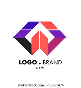 Simple Geometric Corporate Logo Design