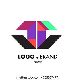 Simple Geometric Corporate Logo Design