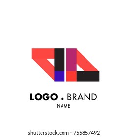 Simple Geometric Corporate Logo Design