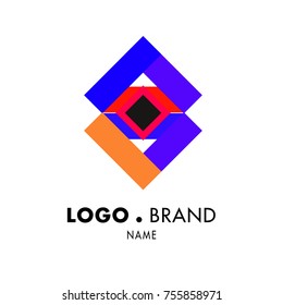 Simple Geometric Corporate Logo Design