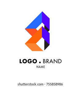 Abstract Photography Logo Design Hexagonal Loop Stock Vector (Royalty ...