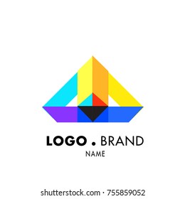 Simple Geometric Corporate Logo Design