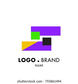 Simple Geometric Corporate Logo Design