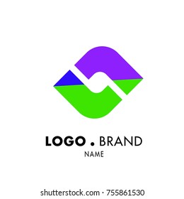 Simple Geometric Corporate Logo Design