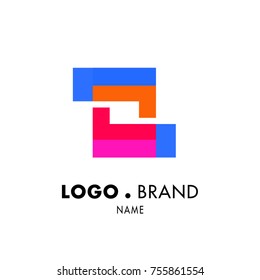 Simple Geometric Corporate Logo Design