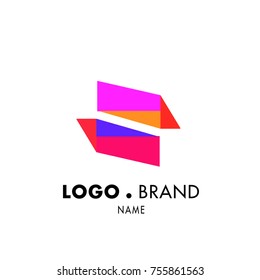 Simple Geometric Corporate Logo Design