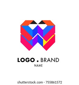 Simple Geometric Corporate Logo Design