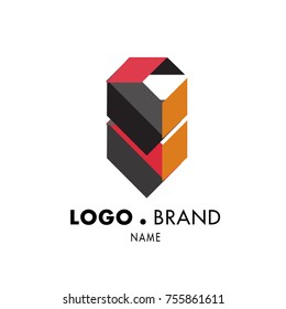 Simple Geometric Corporate Logo Design