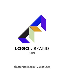 Simple Geometric Corporate Logo Design