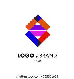 Simple Geometric Corporate Logo Design