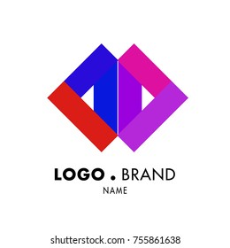 Simple Geometric Corporate Logo Design