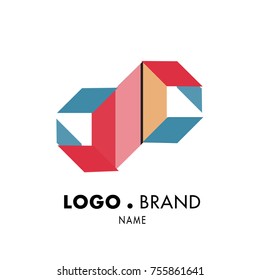 Simple Geometric Corporate Logo Design