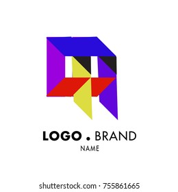 Simple Geometric Corporate Logo Design