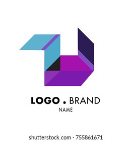 Simple Geometric Corporate Logo Design