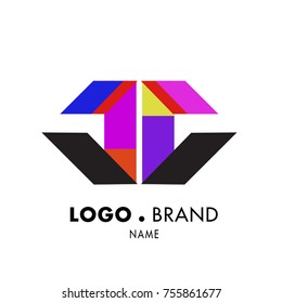 Simple Geometric Corporate Logo Design