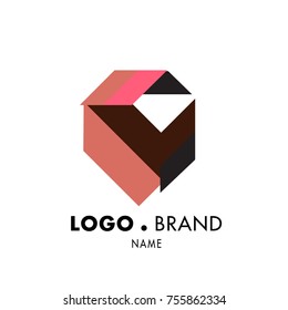 Simple Geometric Corporate Logo Design