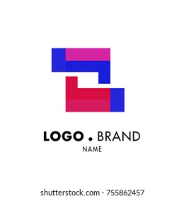 Simple Geometric Corporate Logo Design