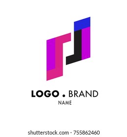 Simple Geometric Corporate Logo Design