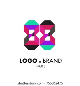 Simple Geometric Corporate Logo Design