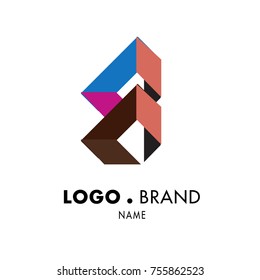 Simple Geometric Corporate Logo Design