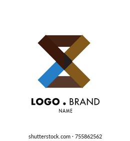 Simple Geometric Corporate Logo Design