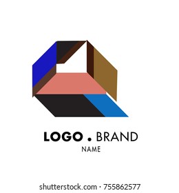 Simple Geometric Corporate Logo Design
