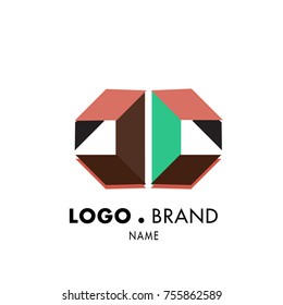 Simple Geometric Corporate Logo Design