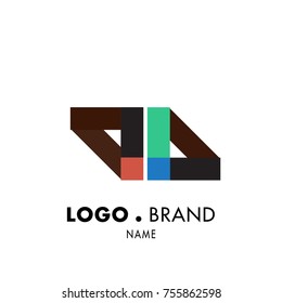 Simple Geometric Corporate Logo Design