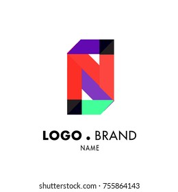 Simple Geometric Corporate Logo Design