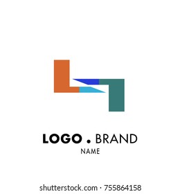 Simple Geometric Corporate Logo Design