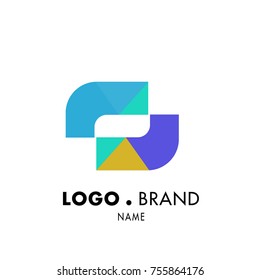 Abstract Furniture Logo Design Concept Symbol Stock Vector (Royalty ...