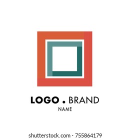 Simple Geometric Corporate Logo Design