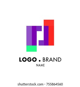 Simple Geometric Corporate Logo Design