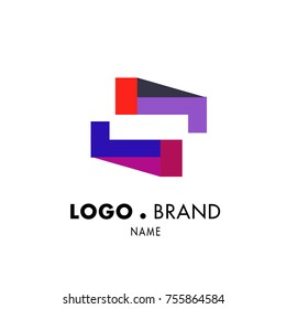 Simple Geometric Corporate Logo Design