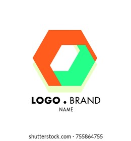 Simple Geometric Corporate Logo Design