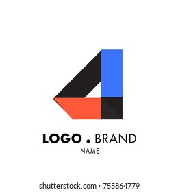 Simple Geometric Corporate Logo Design