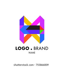 Simple Geometric Corporate Logo Design