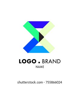 Simple Geometric Corporate Logo Design