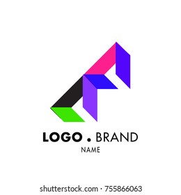 Simple Geometric Corporate Logo Design