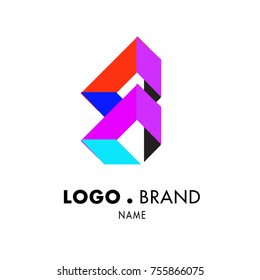 Simple Geometric Corporate Logo Design