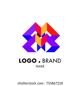 Simple Geometric Corporate Logo Design