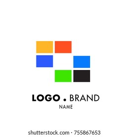 Simple Geometric Corporate Logo Design