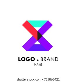 Simple Geometric Corporate Logo Design