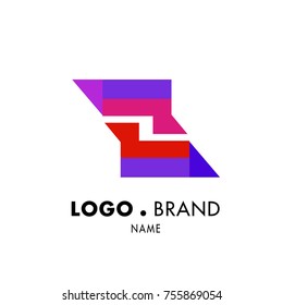 Simple Geometric Corporate Logo Design
