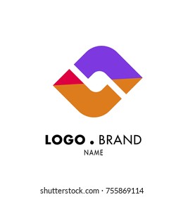 Simple Geometric Corporate Logo Design