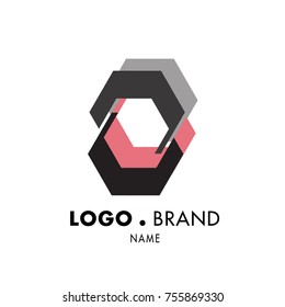 Simple Geometric Corporate Logo Design