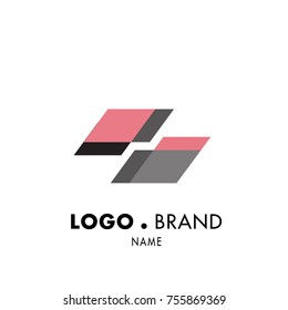 Simple Geometric Corporate Logo Design