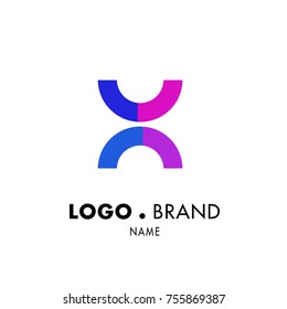 Simple Geometric Corporate Logo Design