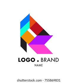 Simple Geometric Corporate Logo Design