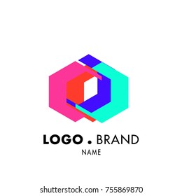 Simple Geometric Corporate Logo Design